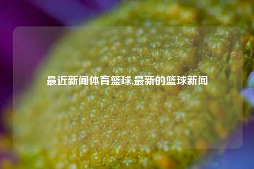 最近新闻体育篮球,最新的篮球新闻