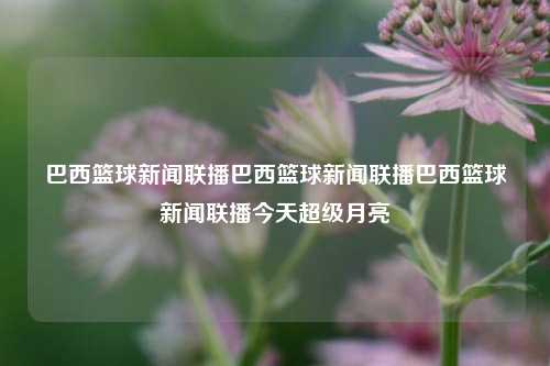 巴西篮球新闻联播 - 聚焦赛场精彩瞬间