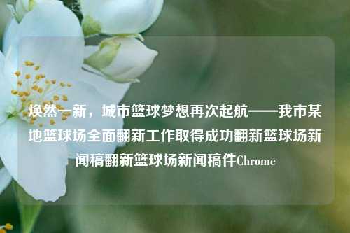 焕然一新，城市篮球梦想再次起航——我市某地篮球场全面翻新工作取得成功翻新篮球场新闻稿翻新篮球场新闻稿件Chrome