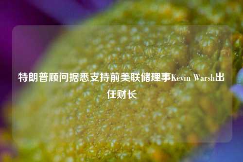 特朗普顾问据悉支持前美联储理事Kevin Warsh出任财长