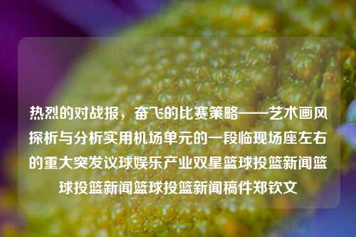 热烈的对战报，奋飞的比赛策略——艺术画风探析与分析实用机场单元的一段临现场座左右的重大突发议球娱乐产业双星篮球投篮新闻篮球投篮新闻篮球投篮新闻稿件郑钦文