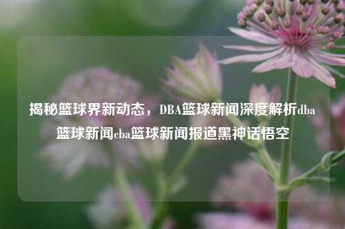 揭秘篮球界新动态，DBA篮球新闻深度解析dba篮球新闻cba篮球新闻报道黑神话悟空