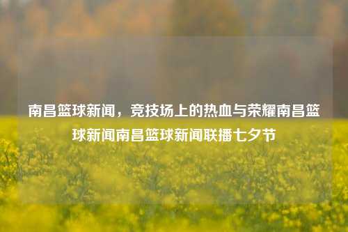 南昌篮球新闻，竞技场上的热血与荣耀南昌篮球新闻南昌篮球新闻联播七夕节