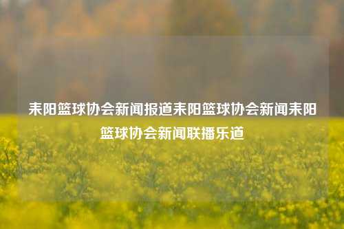 耒阳篮球协会新闻报道耒阳篮球协会新闻耒阳篮球协会新闻联播乐道