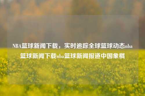 NBA篮球新闻下载，实时追踪全球篮球动态nba篮球新闻下载nba篮球新闻报道中国象棋