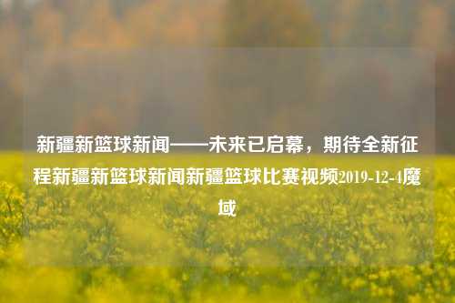 新疆新篮球新闻——未来已启幕，期待全新征程新疆新篮球新闻新疆篮球比赛视频2019-12-4魔域