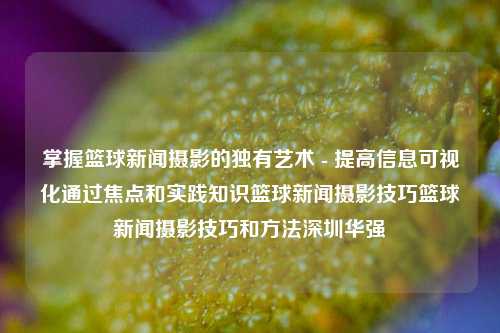 掌握篮球新闻摄影的独有艺术 - 提高信息可视化通过焦点和实践知识篮球新闻摄影技巧篮球新闻摄影技巧和方法深圳华强