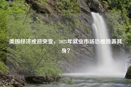 美国经济或迎突变，2025年就业市场恐难独善其身？